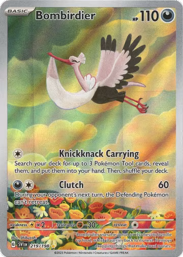 Bombirdier - 219/198 (219/198), Scarlet & Violet Base Set — Pokémon card price