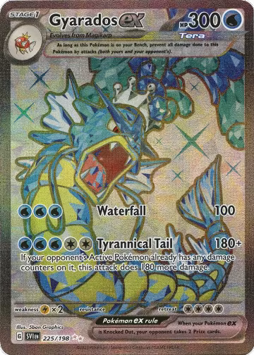 Gyarados ex - 225/198 (225/198), Scarlet & Violet Base Set — Pokémon card price