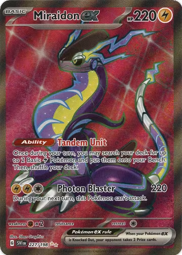 Miraidon ex - 227/198 (227/198), Scarlet & Violet Base Set — Pokémon card price