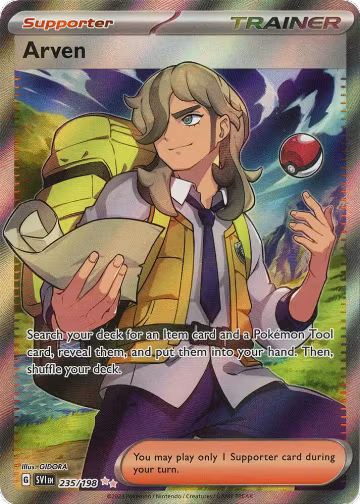 Arven - 235/198 (235/198), Scarlet & Violet Base Set — Pokémon card price