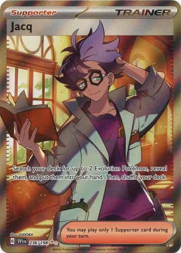 Jacq - 236/198 (236/198), Scarlet & Violet Base Set — Pokémon card price