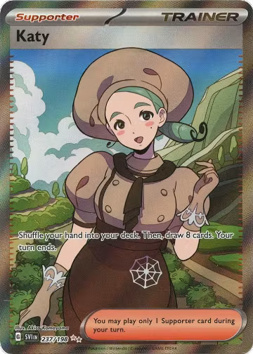 Katy - 237/198 (237/198), Scarlet & Violet Base Set — Pokémon card price