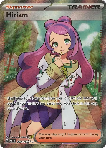Miriam - 238/198 (238/198), Scarlet & Violet Base Set — Pokémon card price