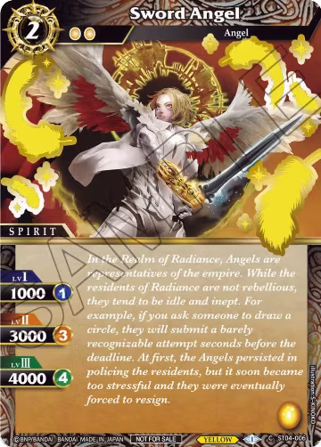 Sword Angel (Launch Event Finalist Set) (ST04-006), Launch & Event Promos — Battle Spirits card price