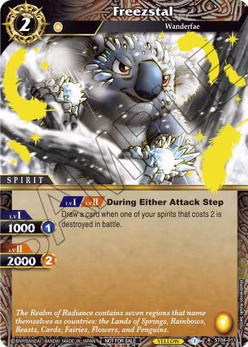 Freezstal (Event Pack Vol. 1) (ST04-011), Launch & Event Promos — Battle Spirits card price