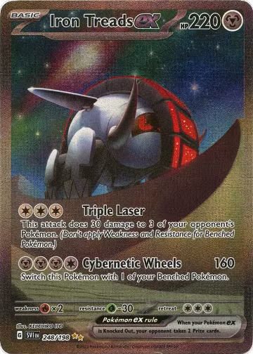 Iron Treads ex - 248/198 (248/198), Scarlet & Violet Base Set — Pokémon card price