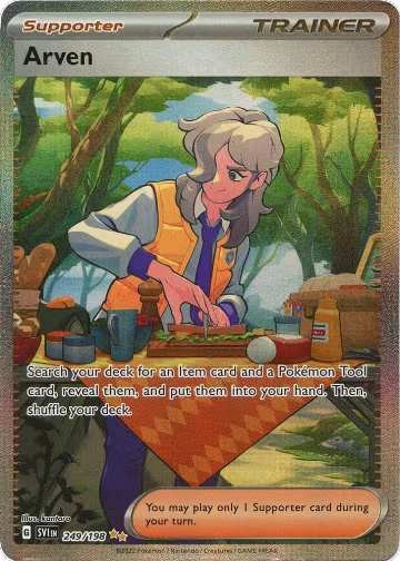 Arven - 249/198 (249/198), Scarlet & Violet Base Set — Pokémon card price