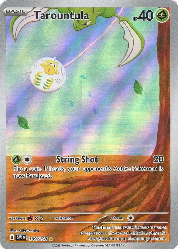 Tarountula - 199/198 (199/198), Scarlet & Violet Base Set — Pokémon card price