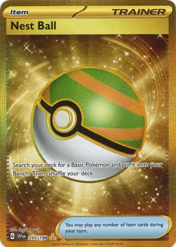 Nest Ball - 255/198 (255/198), Scarlet & Violet Base Set — Pokémon card price