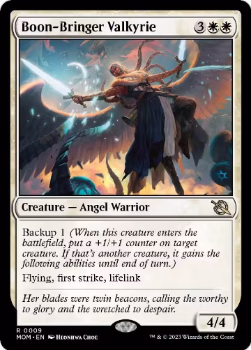 Boon-Bringer Valkyrie (9), March of the Machine — Magic card price