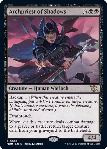 Archpriest of Shadows (89), March of the Machine — Magic card price