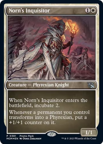 Norn's Inquisitor (381), Promo Pack: March of the Machine — Magic card price