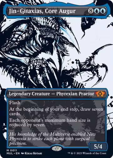 Jin-Gitaxias, Core Augur (11), March of the Machine: Multiverse Legends — Magic card price