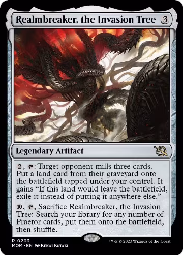 Realmbreaker, the Invasion Tree (263), March of the Machine — Magic card price