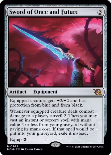 Sword of Once and Future (265), March of the Machine — Magic card price