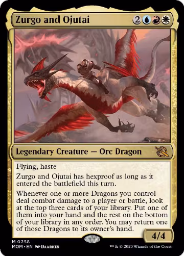 Zurgo and Ojutai (258), March of the Machine — Magic card price