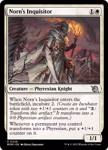 Norn's Inquisitor (29), March of the Machine — Magic card price