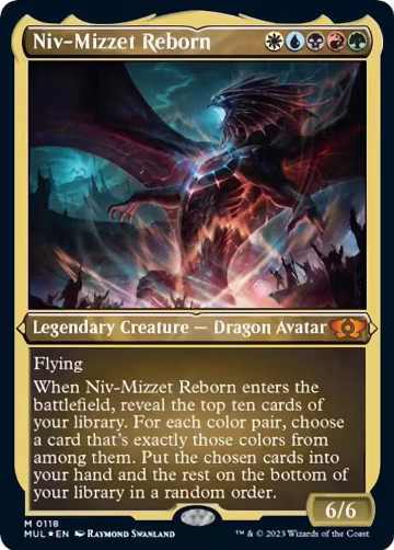 Niv-Mizzet Reborn (Foil Etched) (118), March of the Machine: Multiverse Legends — Magic card price