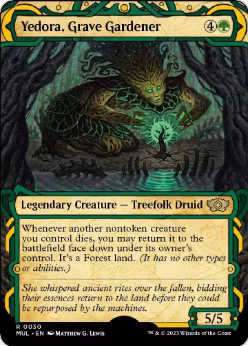 Yedora, Grave Gardener (30), March of the Machine: Multiverse Legends — Magic card price