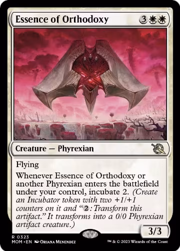 Essence of Orthodoxy (323), March of the Machine — Magic card price