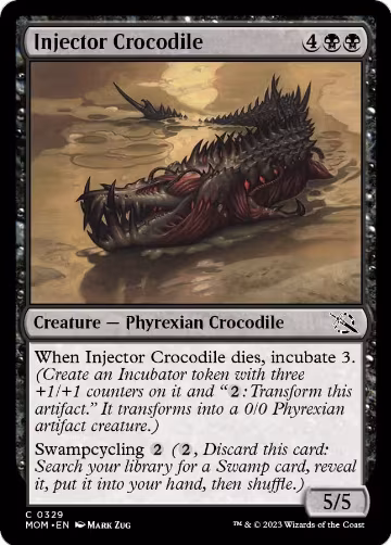 Injector Crocodile (329), March of the Machine — Magic card price