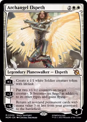 Archangel Elspeth (6), March of the Machine — Magic card price