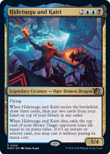 Hidetsugu and Kairi (228), March of the Machine — Magic card price