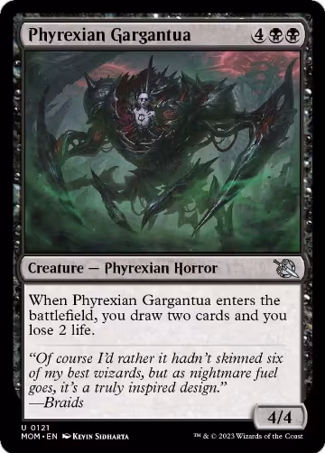 Phyrexian Gargantua (121), March of the Machine — Magic card price
