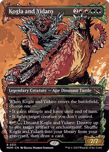 Kogla and Yidaro (Showcase) (311), March of the Machine — Magic card price