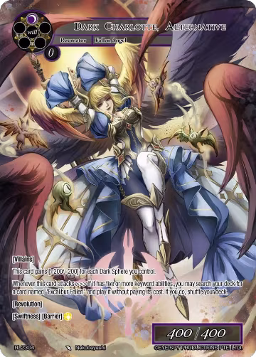 Dark Charlotte, Alternative (RL2304), Promo Cards — Force of Will card price