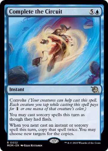 Complete the Circuit (52), March of the Machine — Magic card price