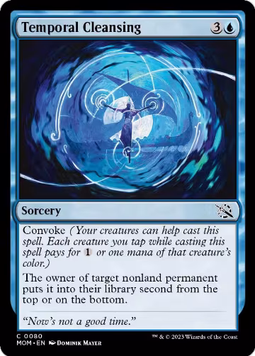 Temporal Cleansing (80), March of the Machine — Magic card price