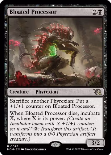 Bloated Processor (93), March of the Machine — Magic card price