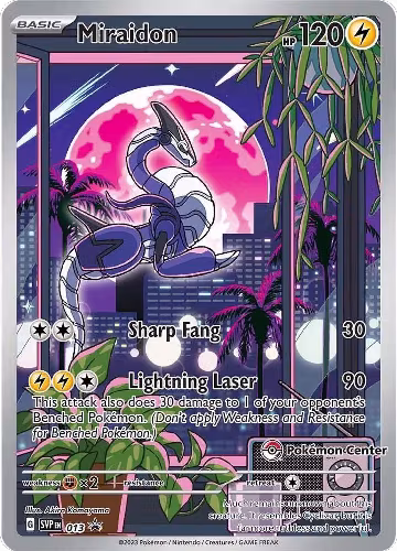 Miraidon - 013 (Pokemon Center Exclusive) (013), Scarlet & Violet Promo Cards — Pokémon card price