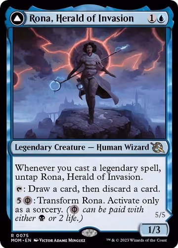Rona, Herald of Invasion (75), March of the Machine — Magic card price
