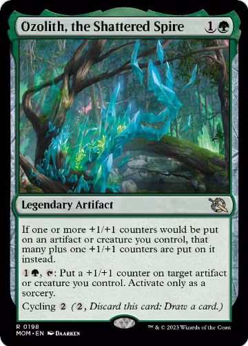 Ozolith, the Shattered Spire (198), March of the Machine — Magic card price