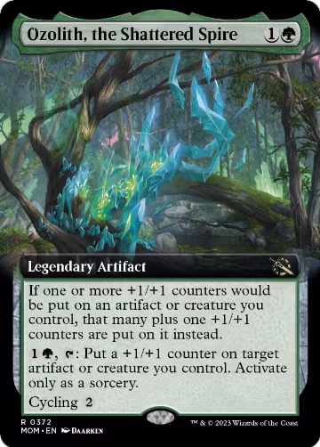 Ozolith, the Shattered Spire (Extended Art) (372), March of the Machine — Magic card price