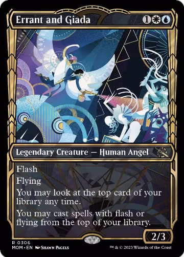 Errant and Giada (Showcase) (306), March of the Machine — Magic card price