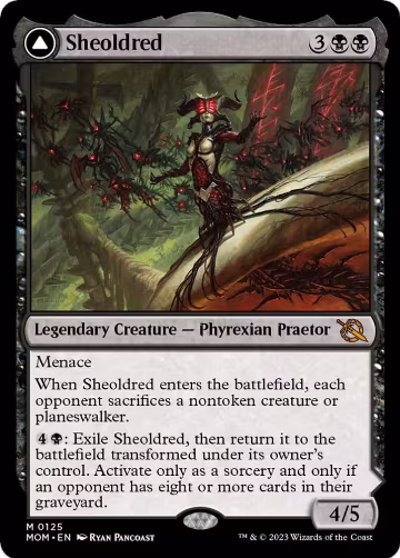 Sheoldred (125), March of the Machine — Magic card price