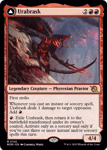 Urabrask (169), March of the Machine — Magic card price
