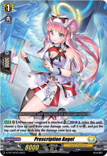 Prescription Angel (181) (D-PR/181EN), D Promo Cards — Vanguard card price