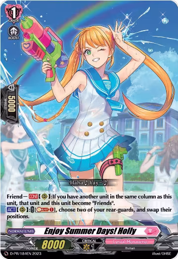 Enjoy Summer Days! Holly (184) (D-PR/184EN), D Promo Cards — Vanguard card price