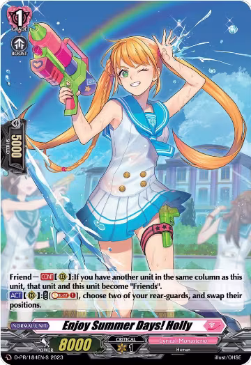 Enjoy Summer Days! Holly (184) (Foil) (D-PR/184EN), D Promo Cards — Vanguard card price