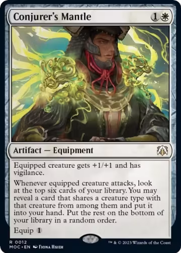 Conjurer's Mantle (12), Commander: March of the Machine — Magic card price