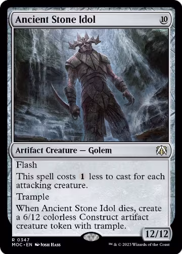 Ancient Stone Idol (347), Commander: March of the Machine — Magic card price