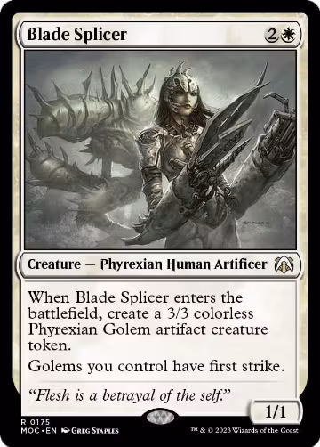 Blade Splicer (175), Commander: March of the Machine — Magic card price