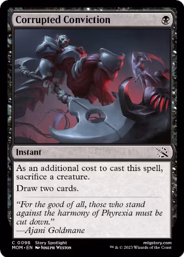 Corrupted Conviction (98), March of the Machine — Magic card price