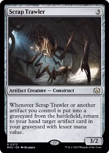 Scrap Trawler (373), Commander: March of the Machine — Magic card price
