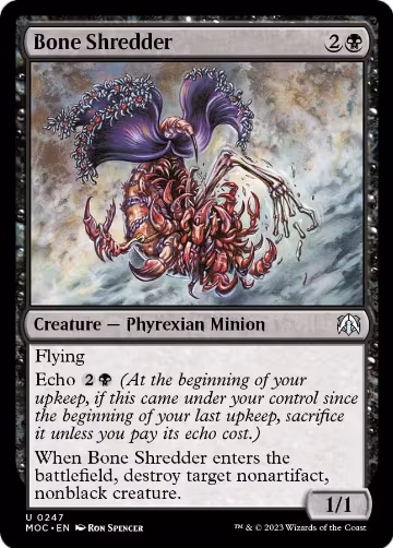 Bone Shredder (247), Commander: March of the Machine — Magic card price