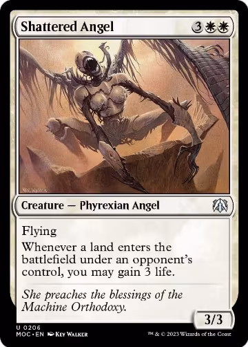 Shattered Angel (206), Commander: March of the Machine — Magic card price
